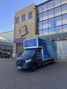 Elite Moving providing secure storage and moving solutions in partnership with Big Yellow Storage